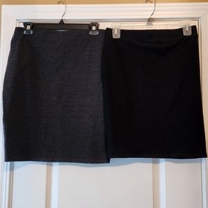 2 Old Navy stretchy mini skirts